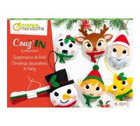 Boîte créative, Mini Couz'in suspensions de Noël - Multicolore