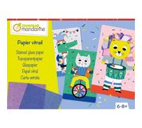 Boîte créative, Papier vitrail - Multicolore