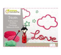 Boîte créative, Tricotin - Rose