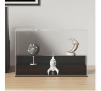 vidaXL Vitrine en acrylique transparente – Boîte d'affichage pour collections 25x12x16 cm