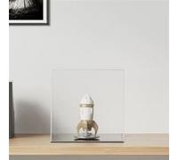 vidaXL Boîte d'Affichage Transparente, Vitrine en Acrylique, Boîte de Présentation, Boîte de Rangement pour Collections Jouets Bijoux, 30x30x30 cm Acrylique