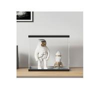 vidaXL Boîte d'Affichage Transparente, Vitrine en Acrylique, Boîte de Présentation, Boîte de Rangement pour Collections Jouets Bijoux, 40x36x35 cm Acrylique