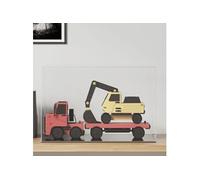 vidaXL Boîte d'Affichage Transparente, Vitrine en Acrylique, Boîte de Présentation, Boîte de Rangement pour Collections Jouets Bijoux, 56x36x37 cm Acrylique