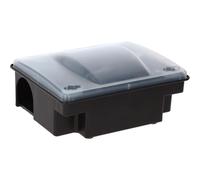 Boîte d’appâts piège inclus raticide Kerbl Noir 23x18,2x10,3 cm