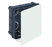 Boîte d encastrement à couvercle 100x100x45 mm.