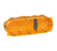 Boîte multiposte Batibox 3 postes ou 6 à 8 modules - profondeur 40mm