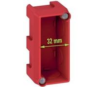 Boîte d’encastrement BATIBOX pour maçonnerie IP20 en plastique 1 module P 40mm - LEGRAND - 080140 Noir G