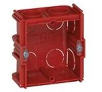 Boîte d’encastrement BATIBOX pour maçonnerie IP20 en plastique carrée 1 poste associable - LEGRAND - 080141 G