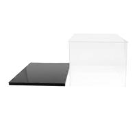 Boîte D’exposition en Acrylique Transparente pour Figurines et Jouets | Accès Facile, Nettoyage Simple, Vitrine sans Contact, pour Collectionneurs et Marchands, Étagère, Bricolage