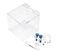 Boîte d’isolement Acrylique pour Poissons, boîte d’isolement pour Aquarium, boîte de Reproduction Transparente multifonctionnelle avec Support réglable pour Poissons Nouveaux ou