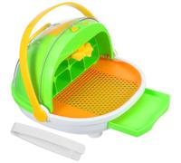 Boîte D’observation du Ver à Soie, Kit Éducatif Abs Vert | Guide D’alimentation et Fiche de Suivi, Fenêtre Transparente, Structure à Couches Détachables, pour Classe