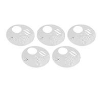 Boîte d'abeille en Acier Inoxydable Entrée Pate Nids Borne Nests Porte d'apicace Essentielle pour l'apiculture Manor Farms Silver 12,5 cm 5pcs