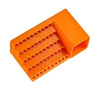 Boîte d'accessoires de tournevis à compartiments multiples pour perceuses électriques Support suspendu Organisation d'atelier Économie d'espace Boîte de rangement