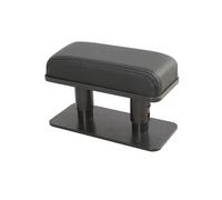 Boîte D'accoudoir 1 Coussin D'accoudoir Universel pour Voiture en Cuir avec Rembourrage Mousse Souple Cadre Plastique ABS Antidérapant Et Revêtement Console Bracciolo Box(Black)