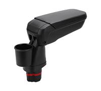 Boîte D'accoudoir de Console Centrale KIMISS, Boîte D'accoudoir Central avec Porte-gobelet D'eau pour Smart Fortwo Forfour 453 2015-2019