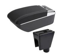 Boîte D'accoudoir De Voiture Boîte De Rangement Centrale Accessoires D'intérieur Pour Chevrolet Pour Spark III Pour Aveo T200 KLAUER(B3 white line NO USB)