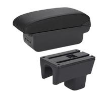 Boîte D'accoudoir De Voiture Boîte De Rangement Des Détails Intérieurs Pièces De Rénovation Accessoires Pour Suzuki Pour Swift 2005 - 2023 WEFOLCC(B2 Black line 3USB)