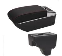 Boîte D'accoudoir De Voiture, Pièces Rénovation, Détails Intérieurs, Rangement, Accessoires Pour Peugeot 2008 2019 2020 2021 Accoudoir de siège(B1 Black red 7USB)