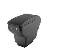 Boîte D'accoudoir De Voiture Pour Skoda Pour Fabia 3 III Combi 2015 2016 2017 2018 2019 2020 2021 Pièces Automobiles(B1 Red line 4 USB)