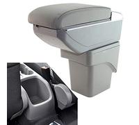 Boîte d'accoudoir pour console centrale en cuir, remplacement pour Ford Focus 2 MK2 2007 2008 2009 2010 2011,boîte de rangement d'accoudoirs pour pièces d'intérieur de voiture
