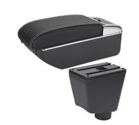 Boîte D'accoudoir Voiture Boîte Rangement Console Centrale Pièces Intérieures Pour Renault Pour Captur Pour Clio 3 III IV Boîte D'accoudoir(Black white 7USB)