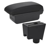 Boîte d'accoudoir voiture Pour Nissan Pour Almera G15 Accessoires De Boîte D’accoudoir(B2 Ligne noire 3USB)