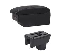 Boîte D'accoudoir Voiture Pour Suzuki Pour Swift 2005-2023 Accoudoir Central Détails Intérieurs Rangement Pièces De Rechange Accessoires console centrale double couche(E White Line 2)