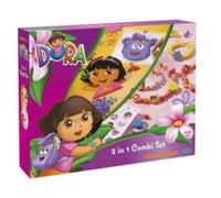 Boite d'activités DORA - création de colliers & bracelets + perles à repasser Nickelodeon