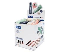 MILAN Ruban correcteur cylindrique Série 1918 – 5 x 6 m Clair – Présentoir cube 40 Enfants