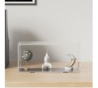 Boîte d'affichage transparente 24x12x11 cm acrylique