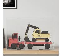 Boîte d'affichage - VIDAXL - 56x36x37 cm - Acrylique - Transparent - Résistant aux poussières