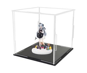 Boîte d'affichage, vitrines - Vitrine Transparente Boîte en Acrylique Transparent - Boîtes acryliques de Protection Contre la poussière, vitrine en Verre, Petits Blocs de Construction pour Figurines,