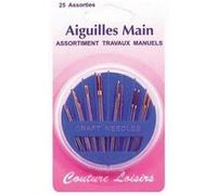 Boite d'aiguilles main assorties x 25-distrifil- Hemline(...) - Bleu Bleu G