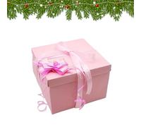 Boîte d'album photo à faire soi-même - 5 couches de fournitures d'emballage de Noël réutilisables | Boîte photo à souvenirs d'amour pour planificateurs de fêtes, parents, couples, étudiants