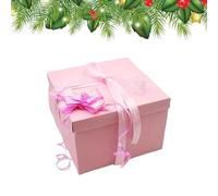 Boîte d'album photo à faire soi-même - 5 couches de fournitures d'emballage romantiques réutilisables - Boîte à souvenirs d'amour - Pour parents, étudiants, anniversaire, vacances, Saint-Valentin