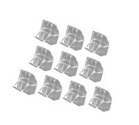 Boîte d'alimentation d'alimentation À Oiseaux Transparente 10pcs pour Cage avec Une Installation Facile Une Conception D'épreuve Déversement pour Une Facile des Accessoires À