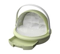 Boîte D'alimentation Reptile -Terrario Pour Reptiles | Terrarium Transparent Respirant | Conteneur D'élevage Bachi En Soie Avec Tiroir | Pour Grenouilles Scorpions Petits Animaux Projets Scients