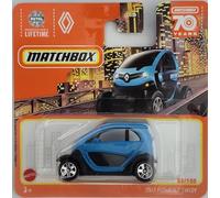 Boîte d'allumettes 2023 Renault Twizzy Blue 82/100 (carte courte) HLC61