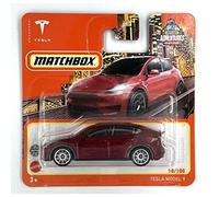 Boîte d'allumettes Tesla Model Y 2022 rouge 18/100 (carte courte) HFR24