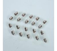 Boite d'ampoule navette blanche 6V 1W culot SV5.5 Ø6x24mm Flosser 6127 compatible avec moto