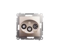 Boîte d'antenne SAT/SAT/RTV Endgold Simon 54 DASK2.01/44