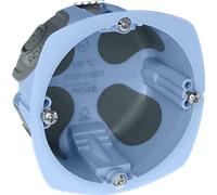 Boîte d'appareillage étanche à l'air XL AIR'métic étanche à l'air - 1 poste - diam. 67mm prof. 40mm - EUROHM - 52061