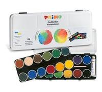 Boîte d'aquarelle fine 24 couleurs Ø 30 mm - Primo Multicolore G
