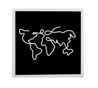 Boîte d'archivage d'aventure, boîte de collection de voyage, 30 x 30 cm, boîte à ombre, cadre photo pour décoration murale et de table, boîte à ombres pour tickets d'entrée, cartes de concert, boîte