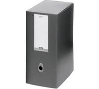 Boîte d'archivage grise Leonardi A4, 35,5 x 25,5 cm - 12 cm de profondeur Gris G