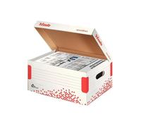 Boîte d'archive - ESSELTE - Speedbox - A4 - Foolscap - Blanc - Pratique pour documents