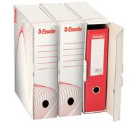 Boîte d'archives Esselte pour classeur à levier - dos 8 cm / blanc