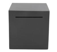 Boîte d'argent en Acier Inoxydable Boîte d'économies de Grande capacité Durable et sécurisée Conception Moderne et Minimaliste adaptée aux Adultes Enfants (Style 2)
