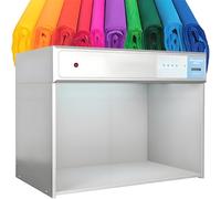 Boîte d'armoire d'évaluation de couleur, 4 sources de lumière, armoire assortie pour impression textile, boîte d'éclairage de laboratoire