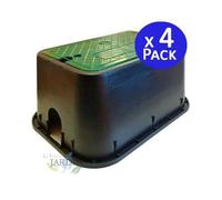 Boîte d'arrosage - Suinga - Rectangulaire - 49x35x22 cm - Polyéthylène - Pack de 4